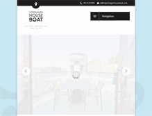 Tablet Screenshot of copenhagenhouseboat.com